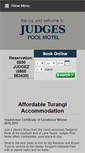 Mobile Screenshot of judgespoolmotel.co.nz